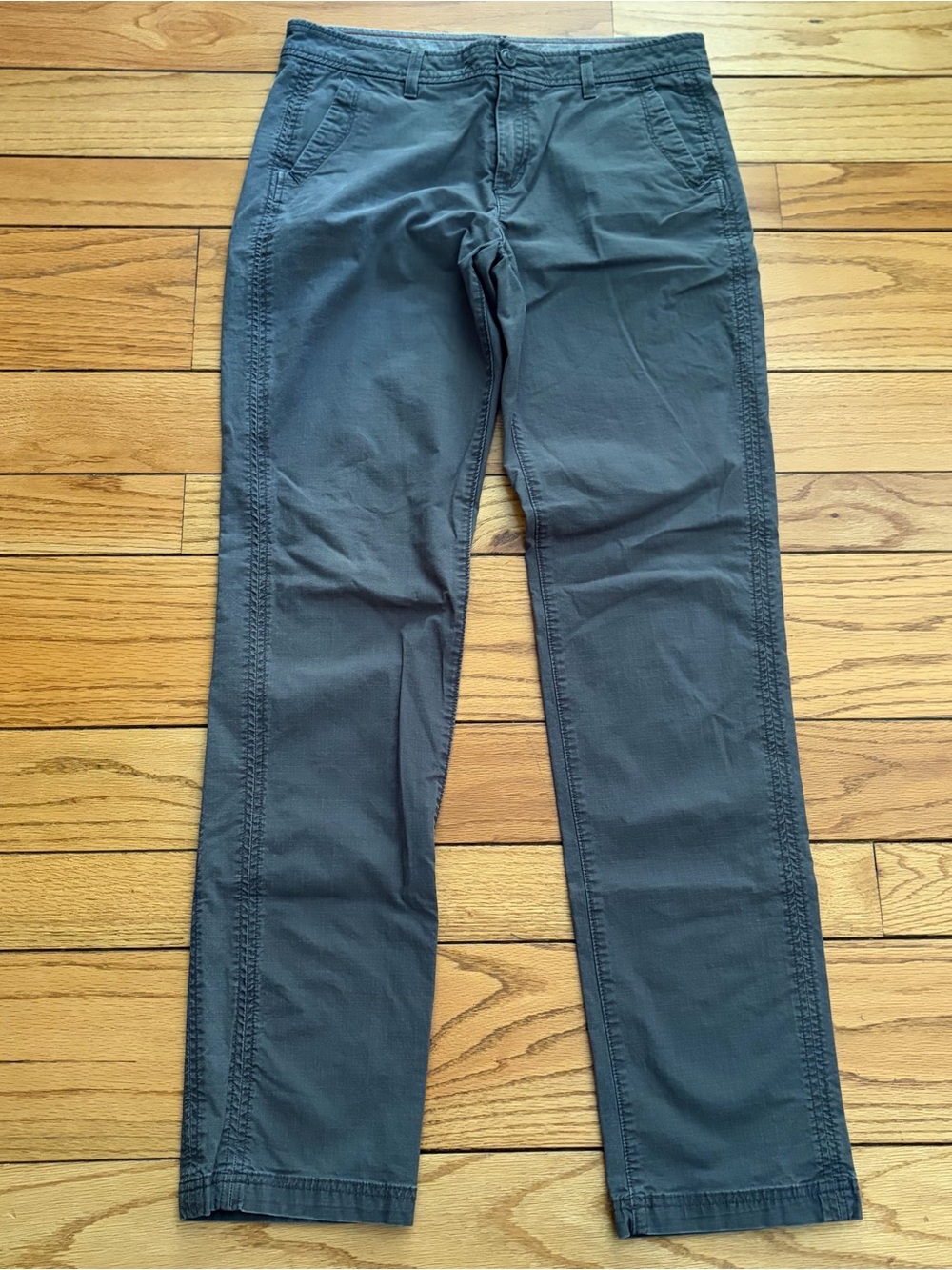 Eddie Bauer Sz8Tall slightly curvy straight leg hiking pants/jeans